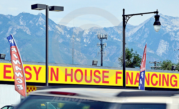 URBAN SCENE #36 (Lincoln Highway Salt Lake City UT)