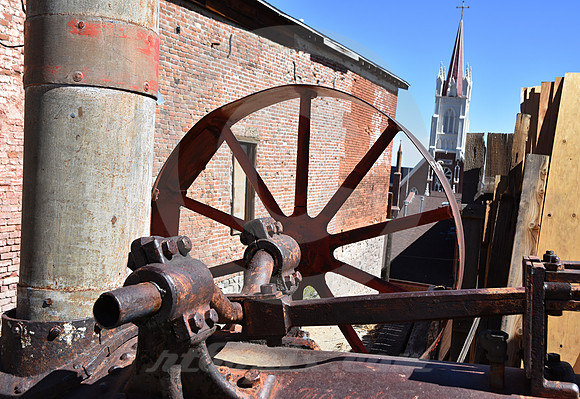 WHEEL & STEEPLE (Virginia City NV)