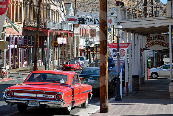 DOWN THE STREET (Virginia City NV)