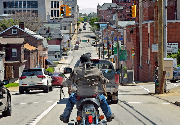 DOWN THEN UP (Lincoln Highway Greensburg PA)