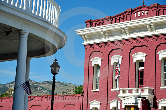 BALCONY & COURT HOUSE (Lincoln Highway Eureka NV)