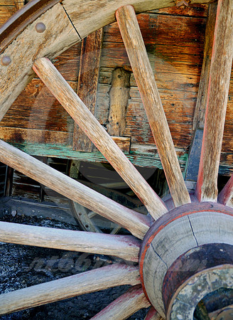 WAGON WHEEL #1 (Lincoln Highway Fort Bridger WY)