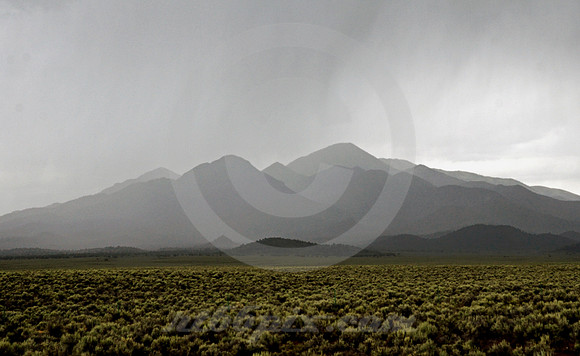MOUNTAINS IN STORM (Lincoln Highway NV)