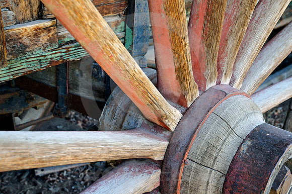 WAGON WHEEL #3 (Lincoln Highway Fort Bridger WY)