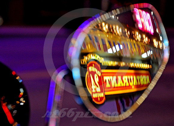 CAFE, RESTAURANT REFLECTION #1 (Lincoln Highway Ely NV)