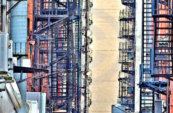 ALLEY VIEW (Lincoln Highway Pittsburgh PA)