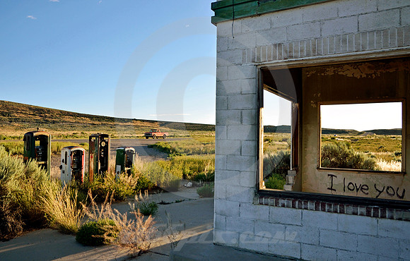 GAS STATION #1 (Lincoln Highway James Town WY)