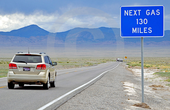 130 MILES (Lincoln Highway nr Wendover NV/UT)