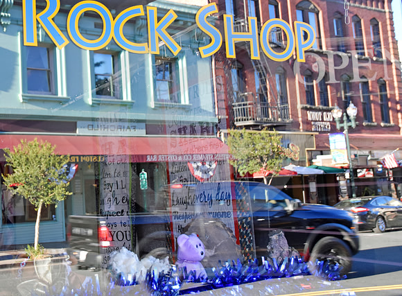 DOWNTOWN REFLECTIONS (Lincoln Highway Placerville CA)