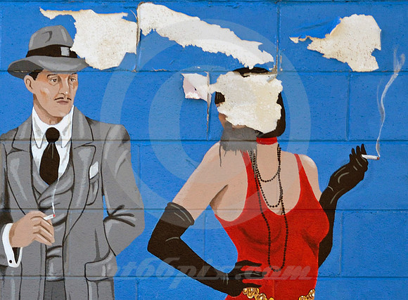 PAINTED WOMAN (Lincoln Highway Ely NV)