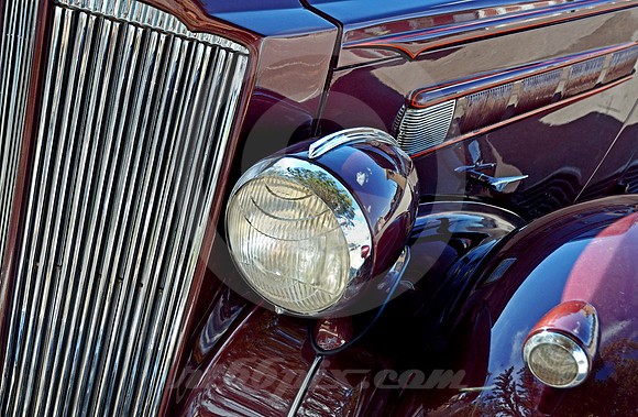 1936 PACKARD (Lincoln Highway Ely NV)