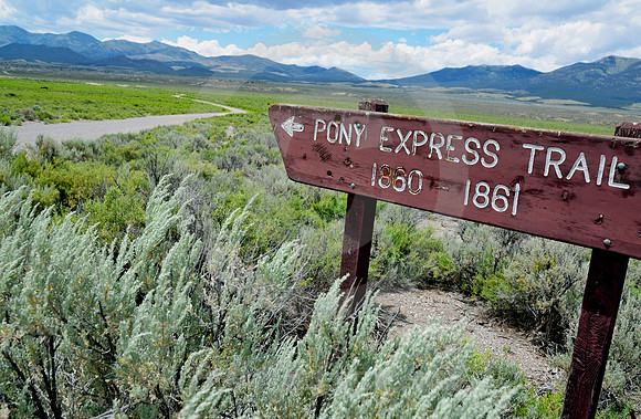 PONY EXPRESS #1 (Lincoln Highway nr Schellbourne NV)
