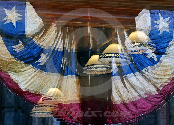 BUNTING & LIGHTS (Virginia City NV)