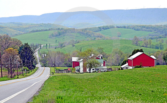 DOWN & AROUND (Lincoln Highway nr Buckstown PA)