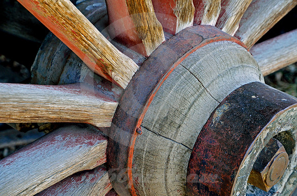 WAGON WHEEL #2 (Lincoln Highway Fort Bridger WY)