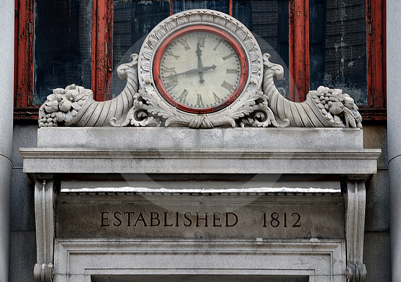 STOPPED CLOCK (National Road Brownsville PA)