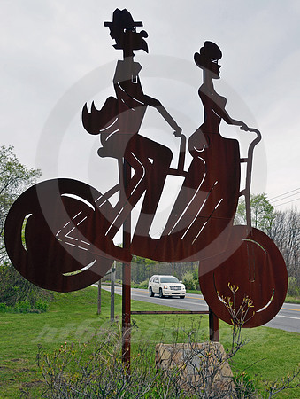 TANDEM BIKE (Lincoln Highway nr Jennerstown PA)
