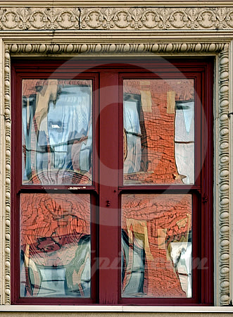WINDOW REFLECTIONS-RIGHT (National Road Wheeling WV)
