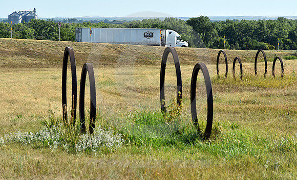 WAGON WHEELS #6 (Lincoln Highway nr Sutherland NE)