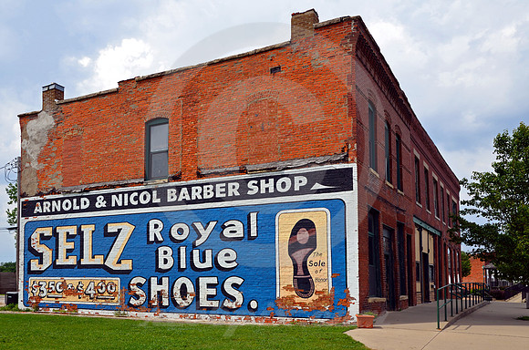 SELZ SHOE SIGN (Rt 66 Chenoa IL)