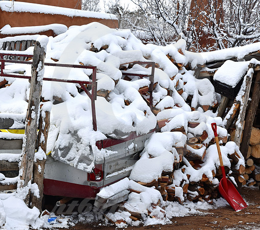 WINTER #162 (Rt 66 Santa Fe NM)