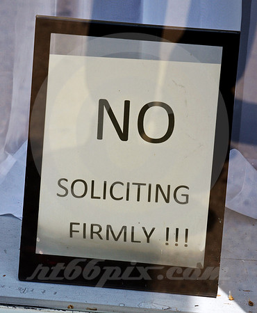 NO SOLICITING FIRMLY!!! (Crawfordsville IN)