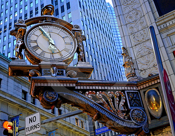 KAUFMANN'S CLOCK #3 (Lincoln Highway Pittsburgh PA)