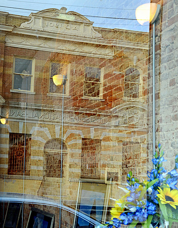 BANK IN REFLECTION (Natchez Trace Port Gibson MS)