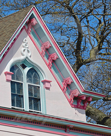 PINK & BLUE HOUSE (Lincoln Highway Morrison IL)