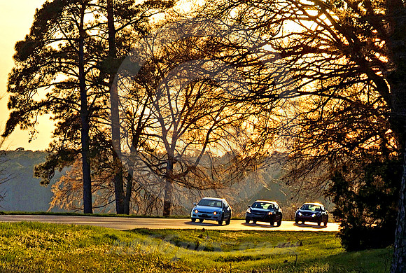 NORTHBOUND TRIO #3 (Natchez Trace Ridgeland MS)