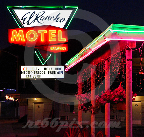 EL RANCHO NEON (Lincoln Highway Ely NV)