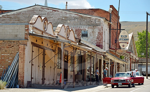 MAIN STREET SCENE (Lincoln Highway Austin NV)