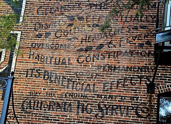 FAUX GHOST SIGN #3 (Lincoln Highway Omaha NE)