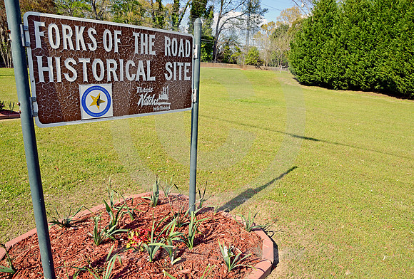 SLAVE MARKET SIGN (Natchez Trace Natchez MS)