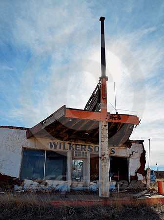 WILKERSON'S AND SKY (Rt 66 Newkirk NM)