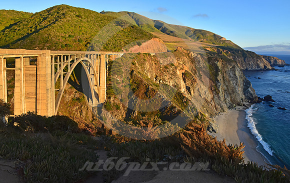 CALIFORNIA STYLE #331 (Bixby Creek nr Monterey CA)