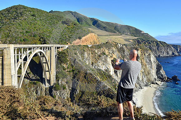 CALIFORNIA LIFE #190 (Bixby Creek nr Monterey CA)