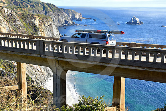 CALIFORNIA STYLE #334 (Bixby Creek nr Monterey CA)