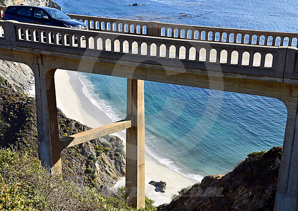CALIFORNIA STYLE #335 (Bixby Creek nr Monterey CA)