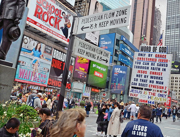 TIMES SQUARE #155 (Lincoln Highway New York)
