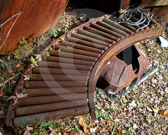 CONVEYOR BELT FRAGMENT (Lufkin TX)