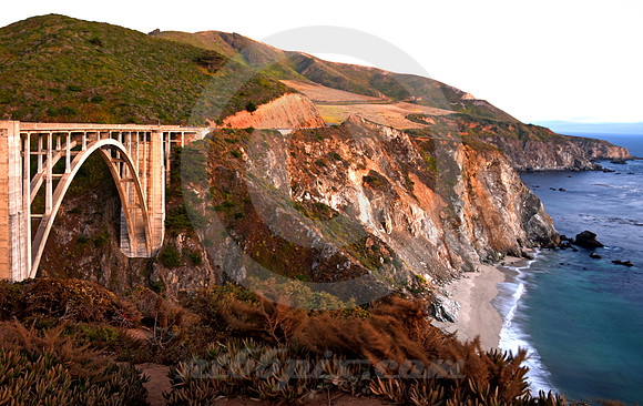 33,000 SUNSETS (Bixby Creek nr Monterey CA)
