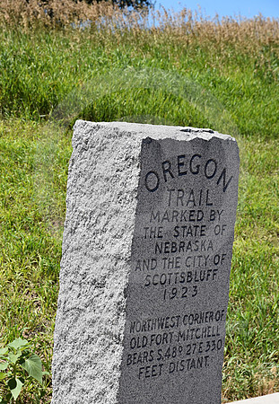1923 MARKER (nr Scottsbluff NE)