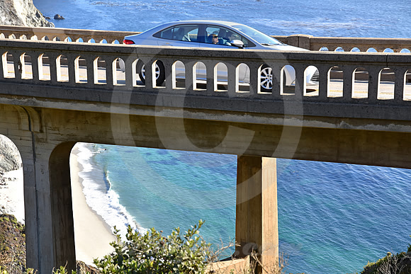CALIFORNIA LIFE #191 (Bixby Creek nr Monterey CA)