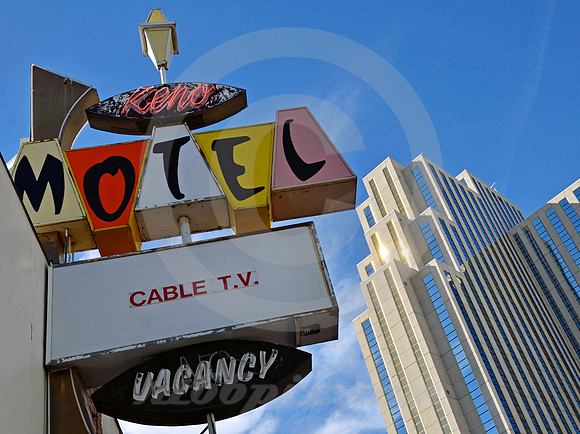 URBAN SCENE #17 (Lincoln Highway Reno NV)