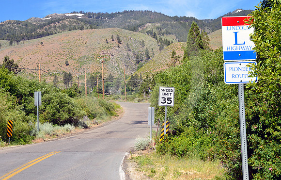 PIONEER ROUTE (Lincoln Highway Carson City NV)