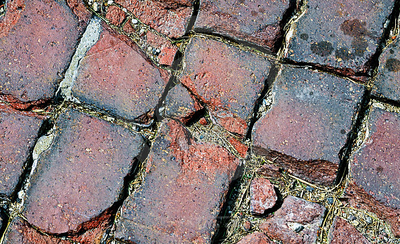 MORTARED BRICK #2 (Lincoln Highway nr Ligonier IN)