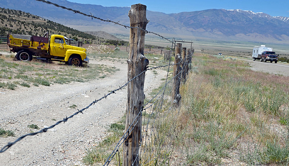 YELLOW TRUCK (Lincoln Highway nr Majors Place NV)