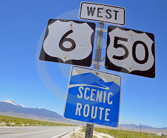 SCENIC ROUTE (US 50 nr Baker NV)