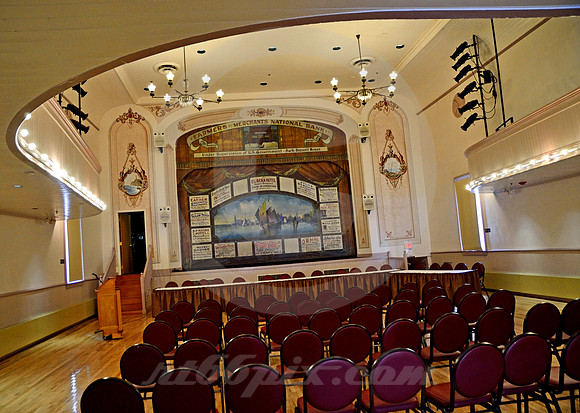 OPERA HOUSE INTERIOR #1 (Lincoln Highway Eureka NV)